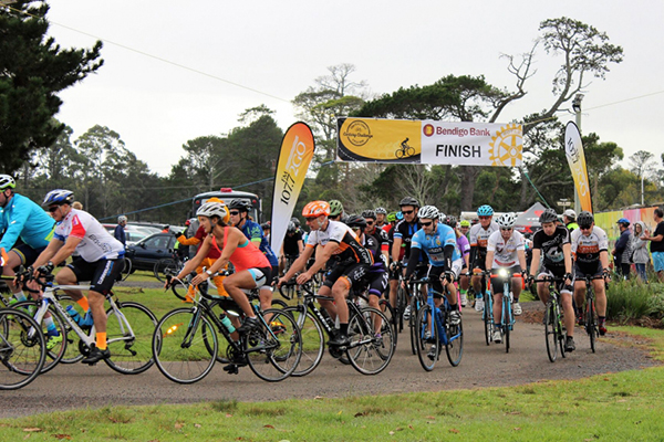 Riders at the Century Challenge. Photo from website gallery.