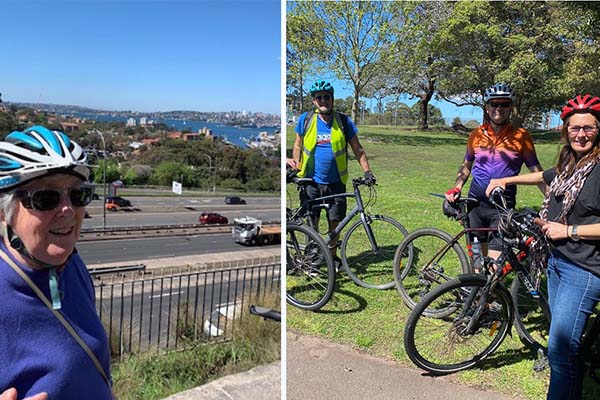Bicycle NSW recently toured the areas of concern and sites of opportunity along the Warringah Freeway 