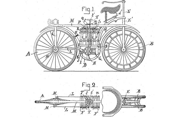 The first patent for an e-bike was in 1895 by Ogden Bolton, Ohio.