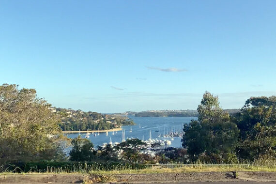 The view over Middle Harbour from Edgecliffe Esplanade in Seaforth (Image: Ed Forrester)