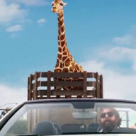 “My name is Alan and I have a wonderful life!” Zach Galifianakis with Stanley in "The Hangover Part III”