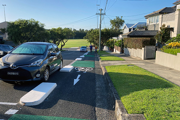 Canada Bay Council declares best practice bicycle infrastructure ‘unsafe’ (Image: Bicycle NSW)