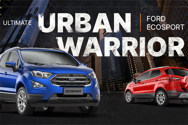Marketed for a war zone: ‘The ultimate URBAN WARRIOR’ (Ford Escort ad)