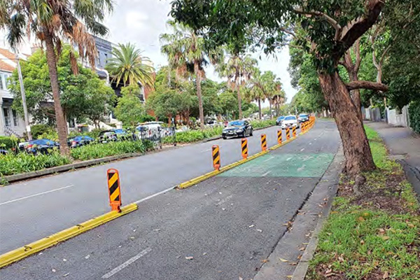 Another 3 years for the Moore Park Road cycleway!