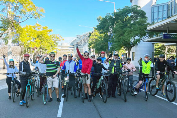 Bicycle NSW Social Bike Ride Attendees