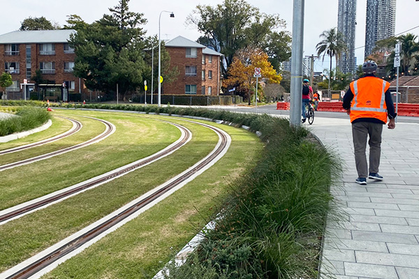 A brand new walking and cycling path for Parramatta