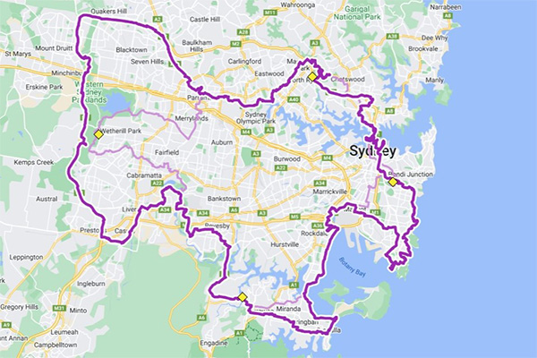 The Greater Sydney Bike Trail